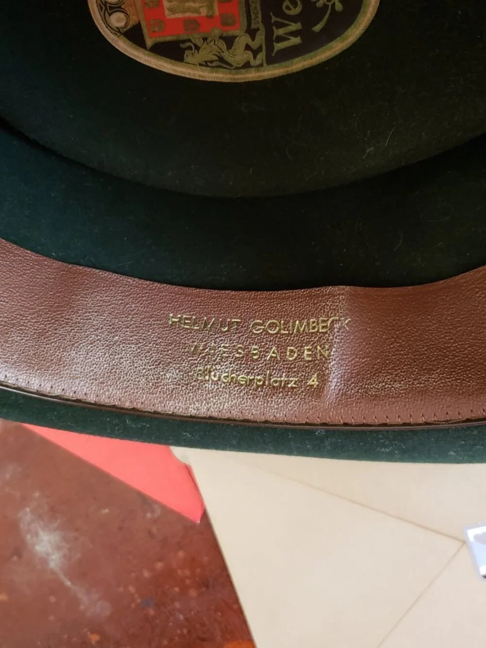 WESTON TYROLEAN VINTAGE HAT WITH BOX - Picture 6 of 10